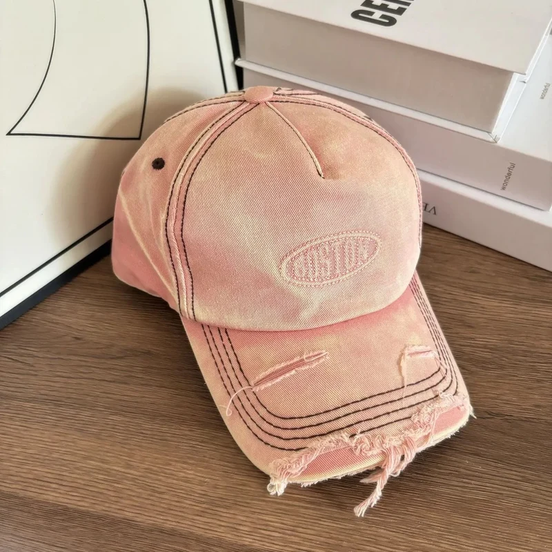 Herren Baseball Cap im Distressed Denim-Look Skanto