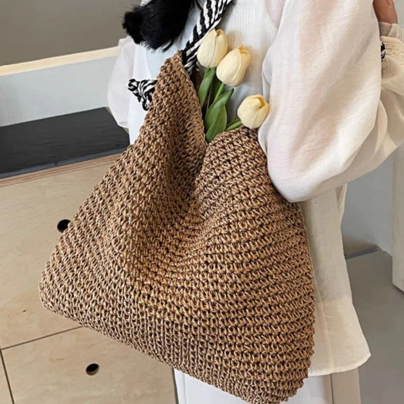 Stroh-Shopper-Tasche mit modernem Design Skanto