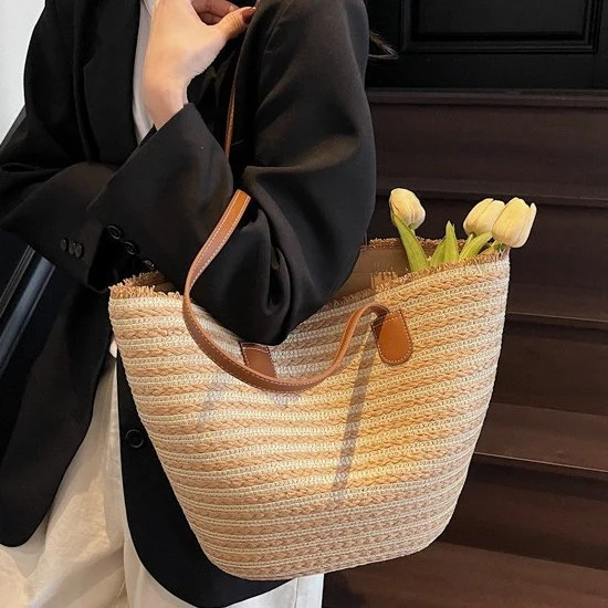 Strandtasche mit einzigartigem Flechtdesign Skanto