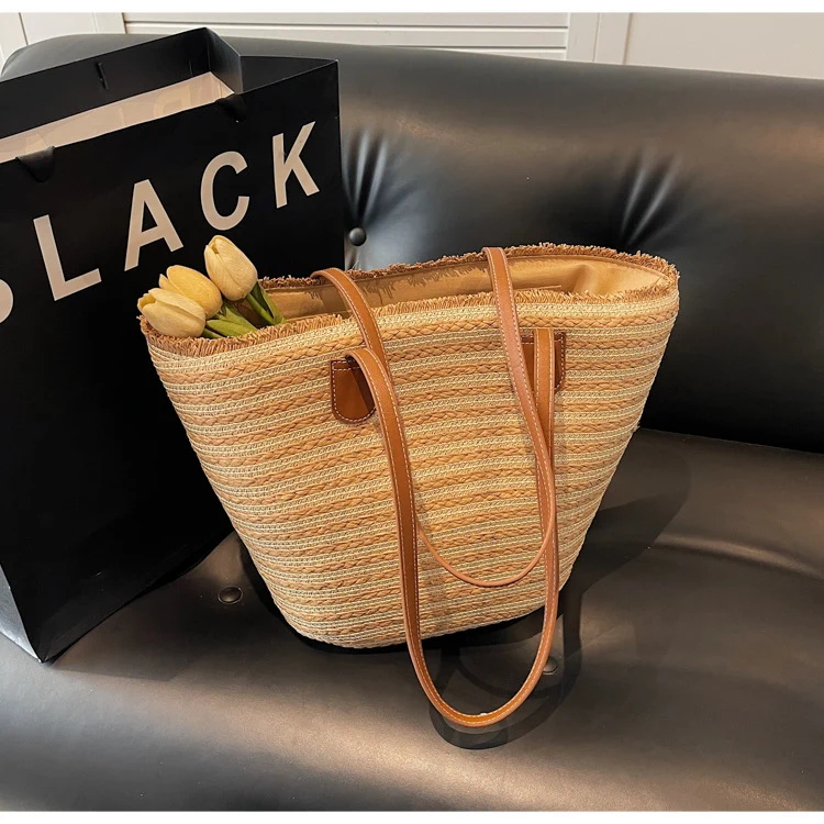 Strandtasche mit einzigartigem Flechtdesign Skanto