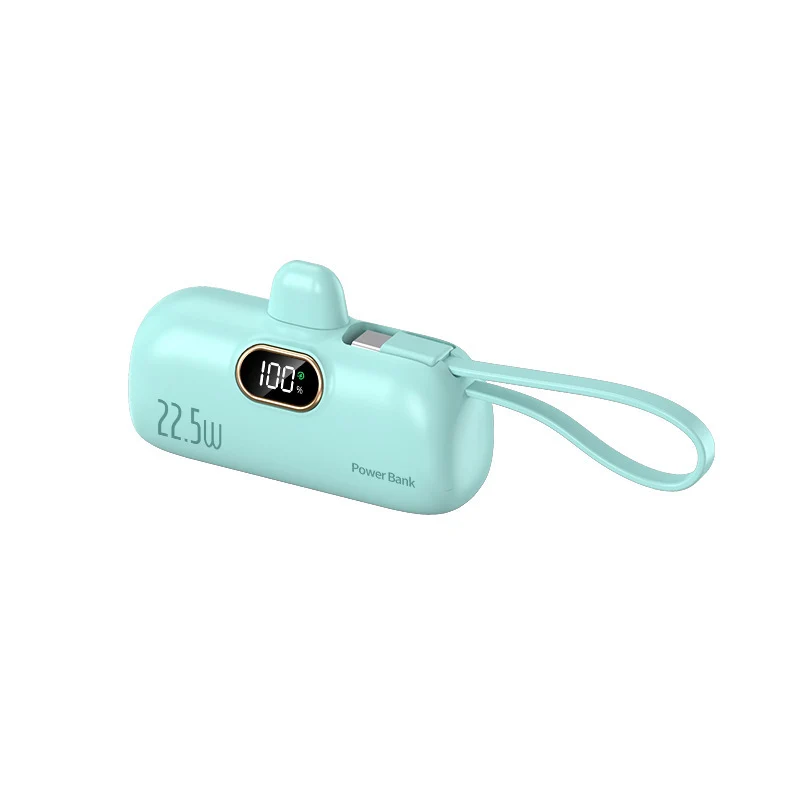 Tragbare Powerbank mit Schnellladetechnologie und Digitalanzeige Skanto