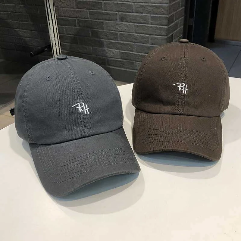 Herren Lässige Verstellbare Denim Baseball Cap Skanto