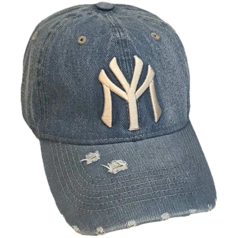 Baseballkappe aus Denim im Used-Look für Herren Skanto 1784188165