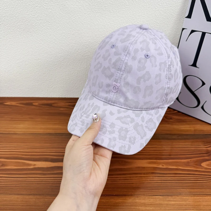 Damen stylische Baseballkappe mit Leopardenmuster Skanto