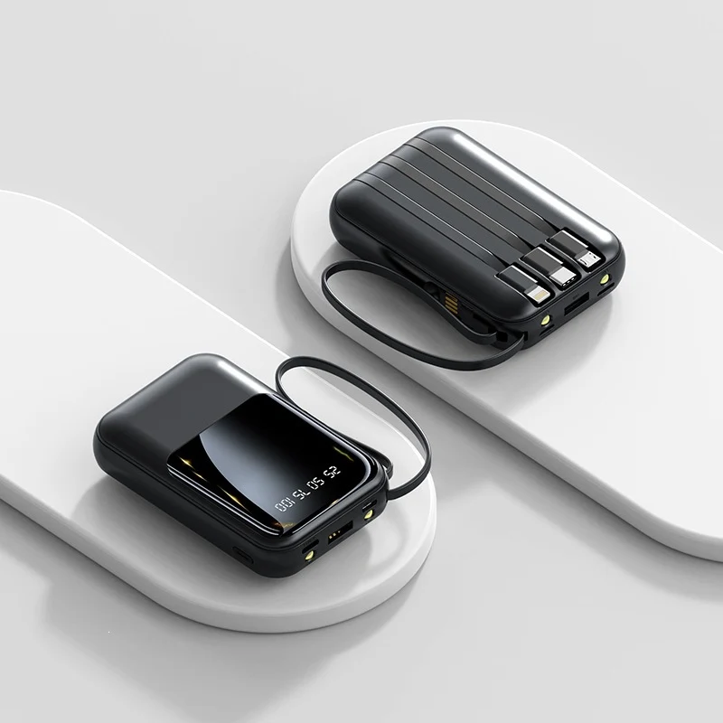 Kompakte Powerbank mit Digitalanzeige Skanto
