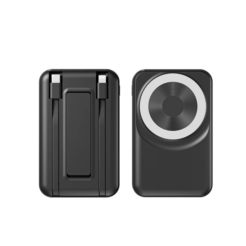 Tragbare Powerbank mit multifunktionalen Ladeoptionen und elegantem Design Skanto