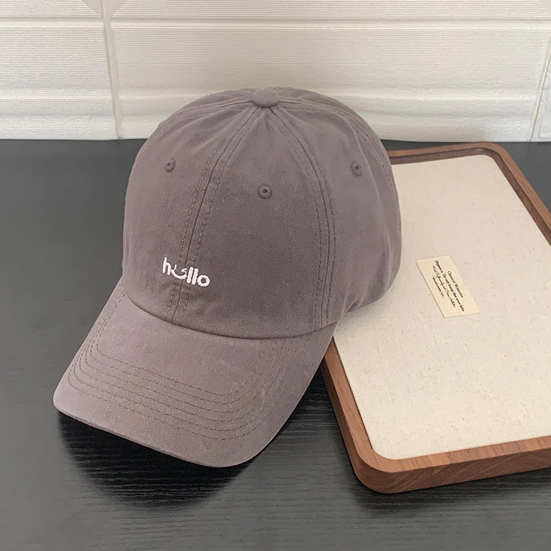 Unisex Lässige Baumwoll-Bestickte Cap Skanto
