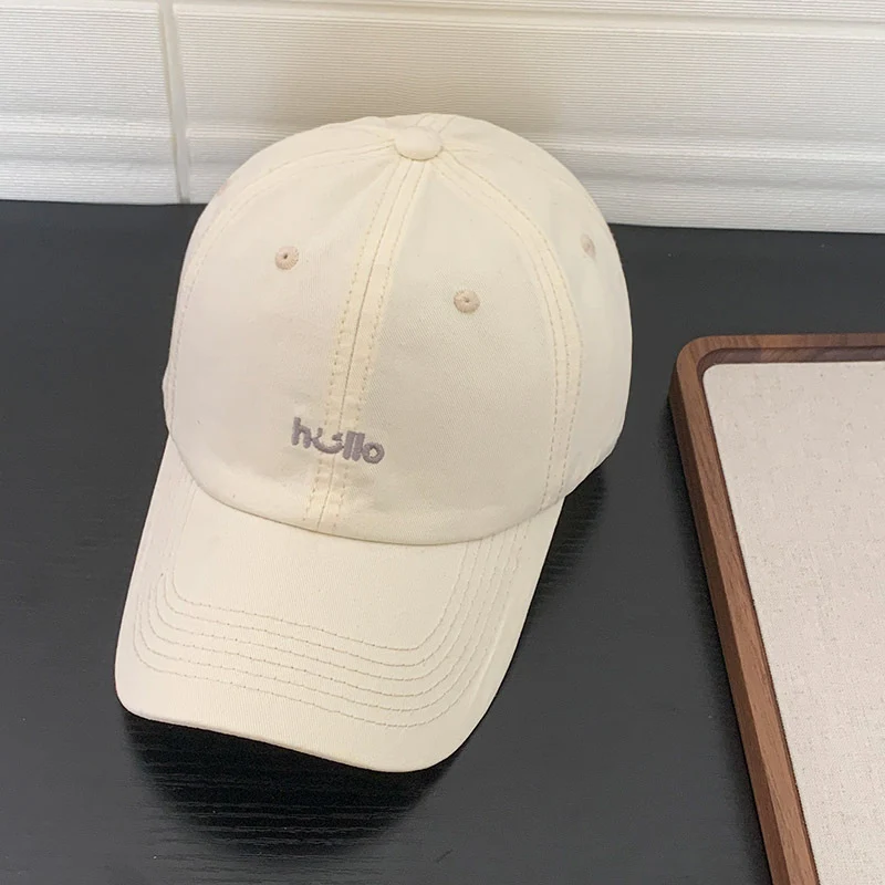 Unisex Lässige Baumwoll-Bestickte Cap Skanto