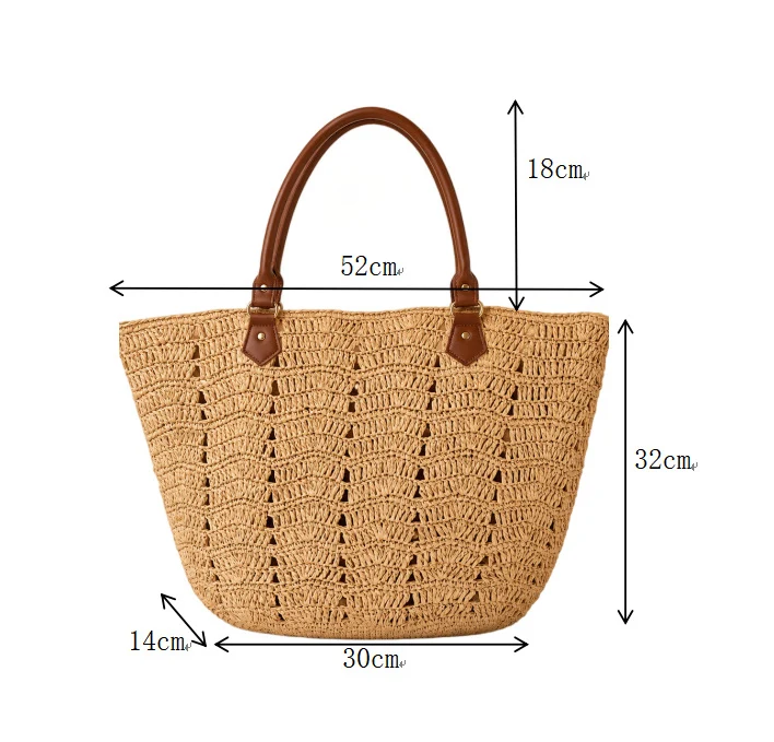 Handtasche mit einzigartigem Flechtdesign Skanto