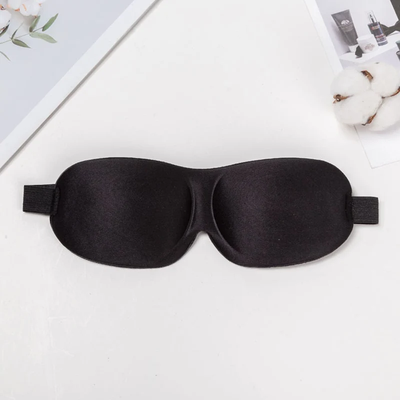 Skanto Unisex lichtblockierende Reisemaske mit thermoplastischer Nylonschale und breitem Komfortband Skanto