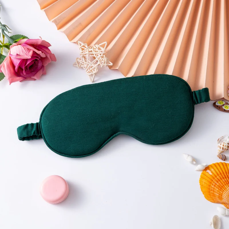 Unisex Ergonomische Schlafmaske mit weichem Baumwollfutter und verstellbarem Gummiband Skanto