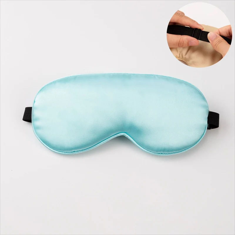 Unisex Nano Ergonomische Schlafmaske mit verstellbarem Gummiband und weicher Satin-Oberfläche Skanto