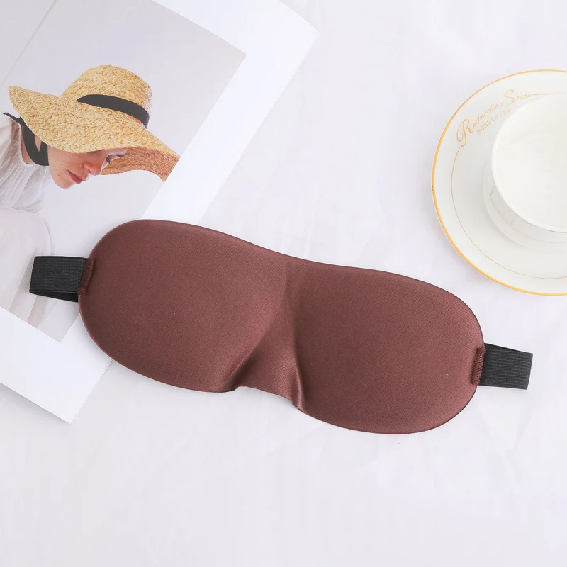 Unisex 3D-Kontur-Augenmaske mit Memory-Schaum, weichem Nasensteg und verstellbarem Komfortband Skanto