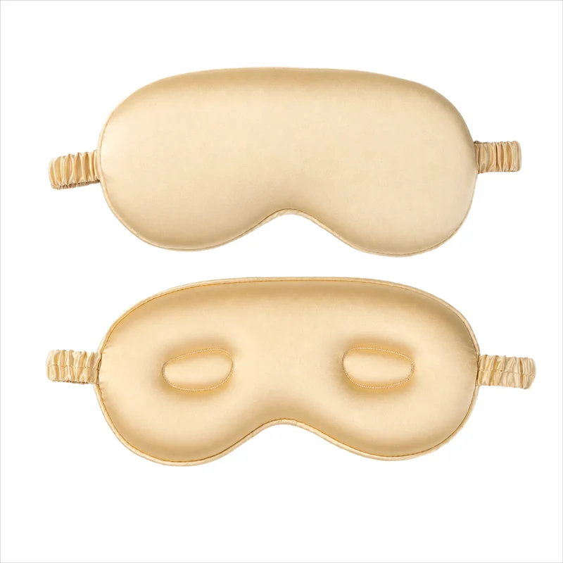 Unisex nan 3D-Augenmaske mit Distanzkammern für Wimpernschutz und elastischem Komfortband Skanto
