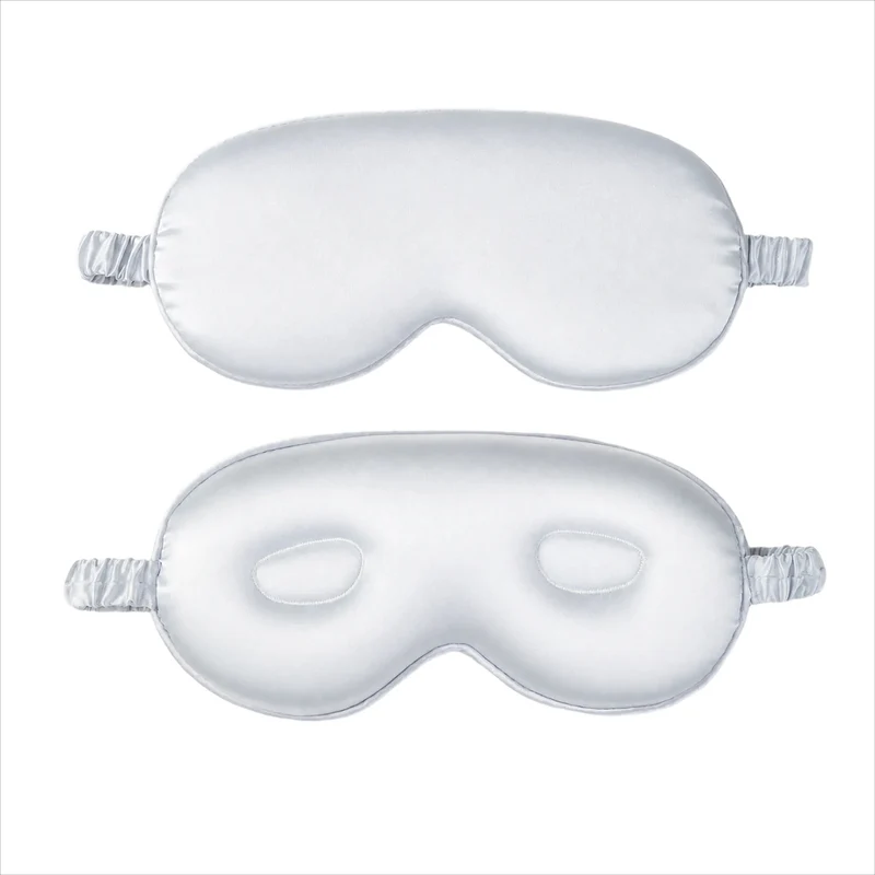 Unisex nan 3D-Augenmaske mit Distanzkammern für Wimpernschutz und elastischem Komfortband Skanto