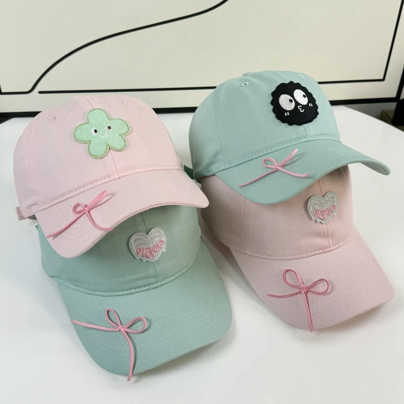 Verstellbare Damen-Cap mit gestickter Schleife Skanto