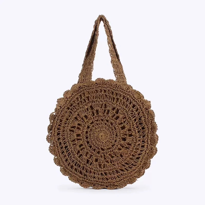 Handgeknüpfte runde Tasche Skanto