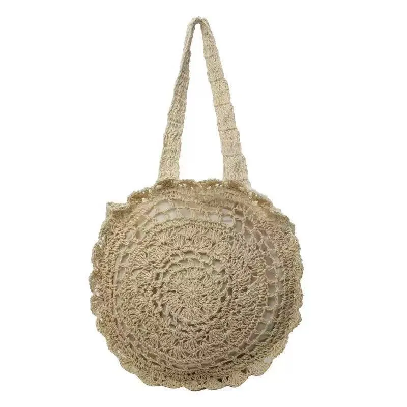 Handgeknüpfte runde Tasche Skanto