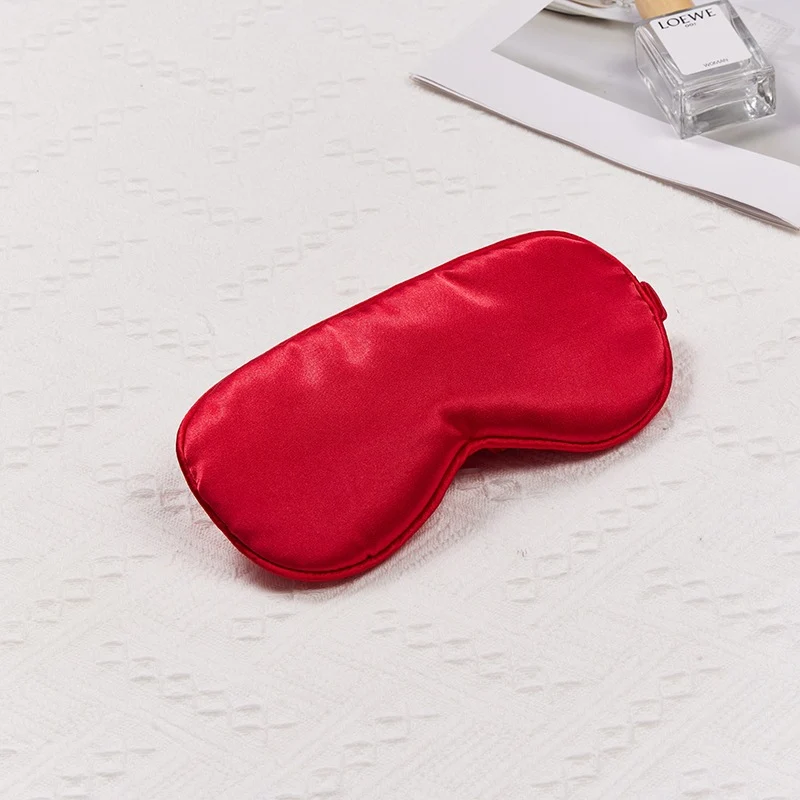Skanto Ergonomische Schlafmaske für Damen aus satinähnlichem Material mit konturiertem Augenbereich Skanto