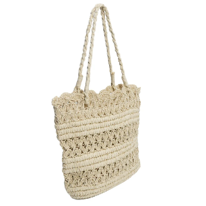 Handgemachte Makramee Strandtasche Skanto