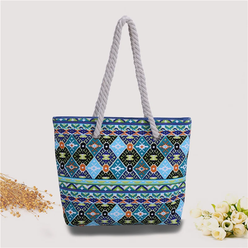 Große dekorative Strandtasche Skanto