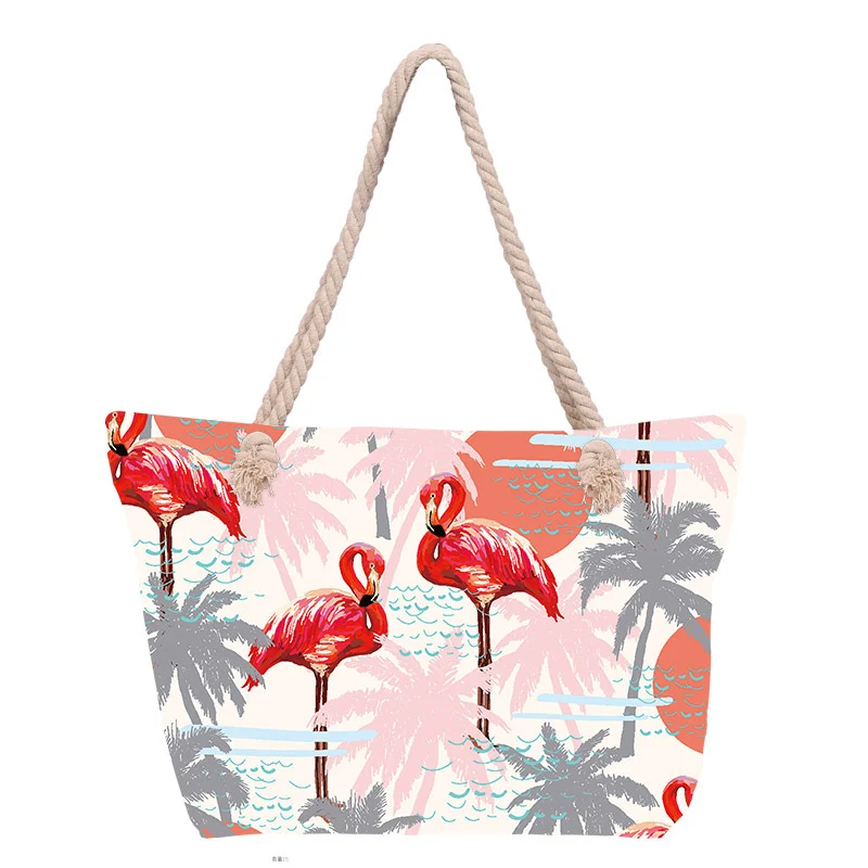 Strandtasche mit stilvollem Blumendesign Skanto