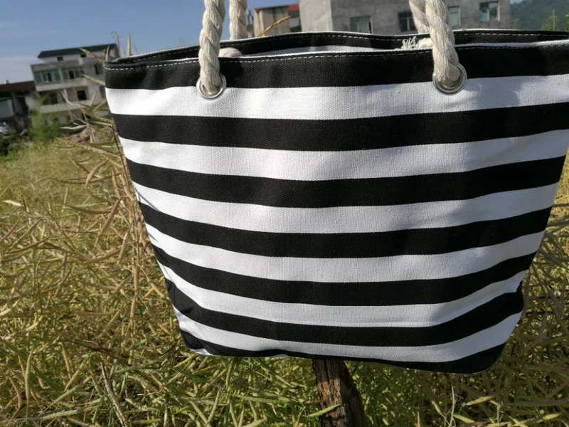Robuste Strandtasche mit stabilen Seilgriffen Skanto