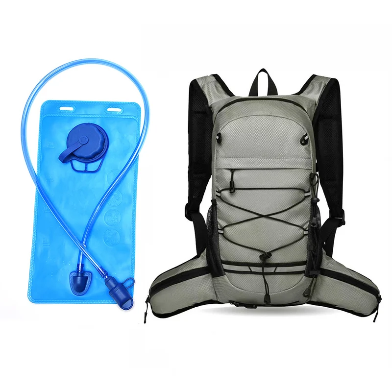 Leichter Unisex Trinkrucksack mit integrierter Trinkblase und ergonomischem Hüftgurt Skanto