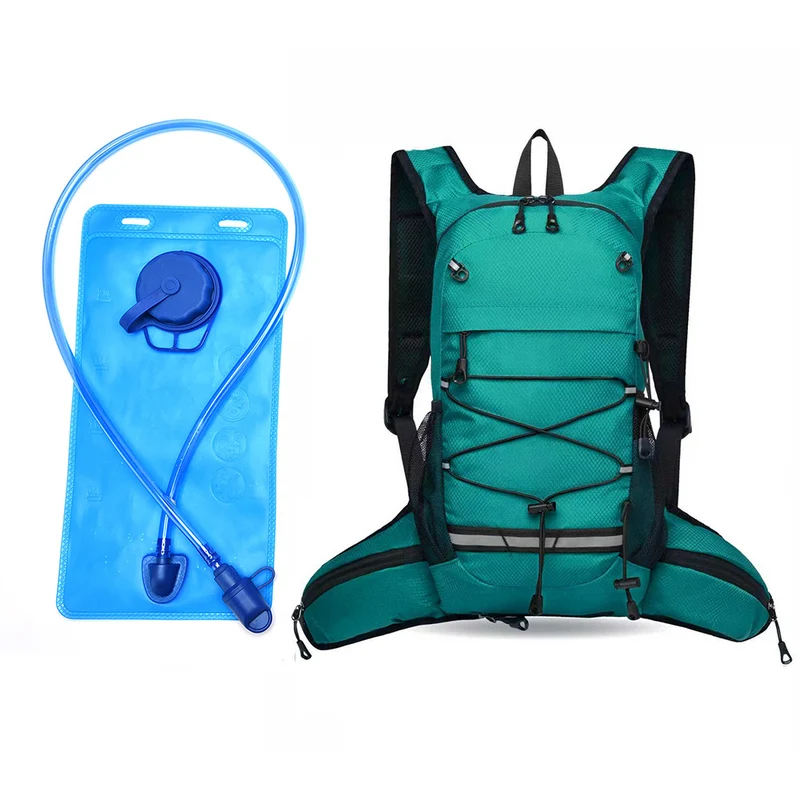 Leichter Unisex Trinkrucksack mit integrierter Trinkblase und ergonomischem Hüftgurt Skanto