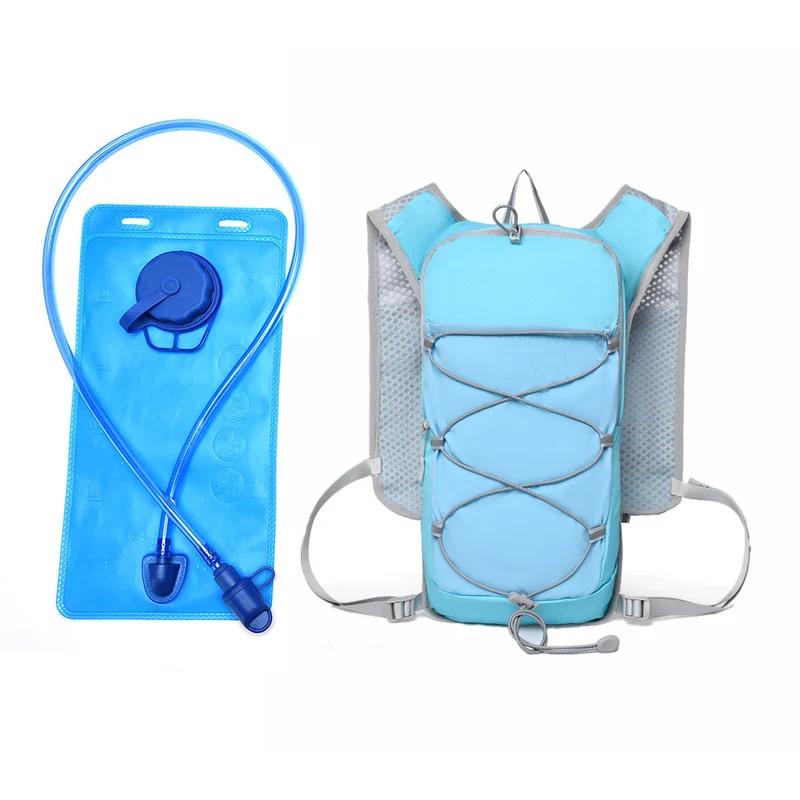 Leichter Unisex Trinkrucksack mit 2L Blase und atmungsaktivem Netz Skanto