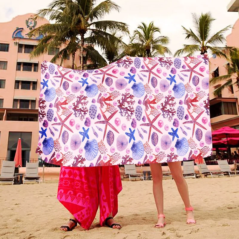 Stranddecke mit kreativem Kunst-Design Skanto