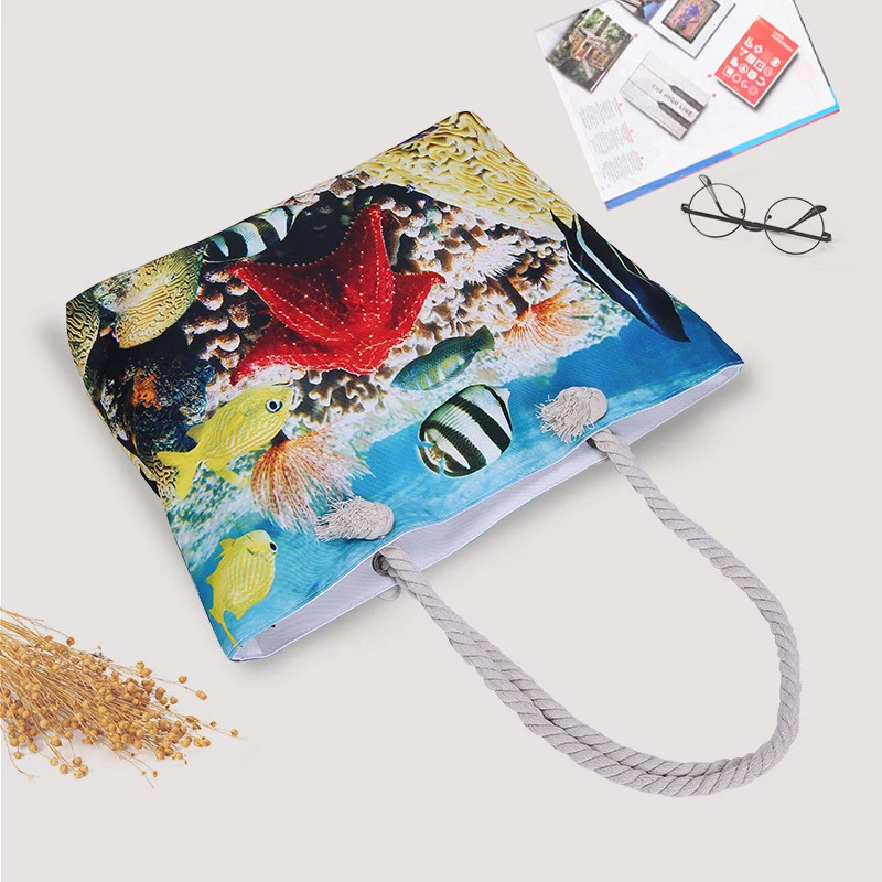 Strandtasche mit maritimem Design Skanto