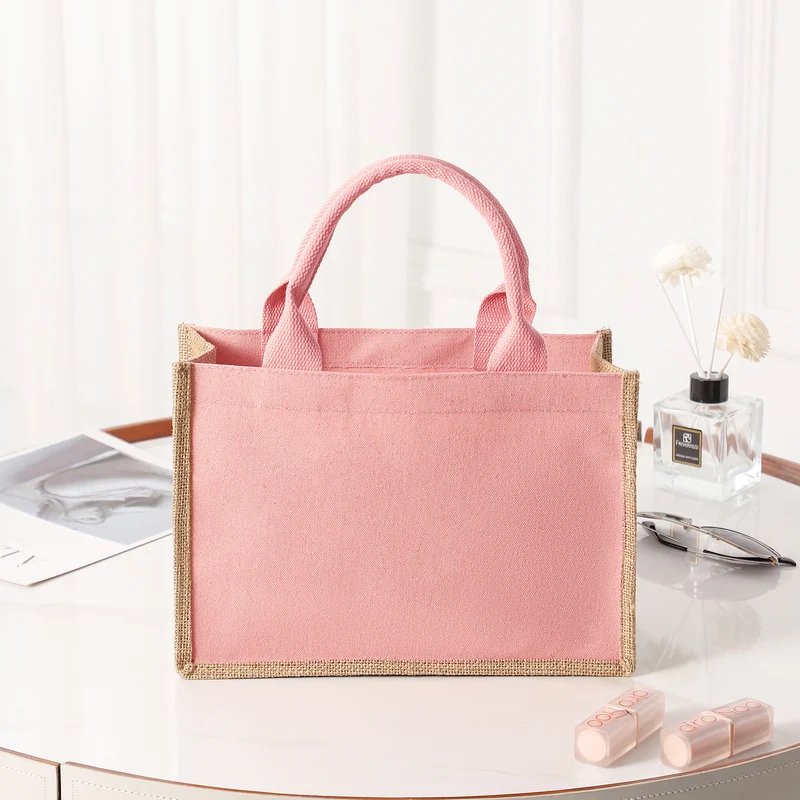 Geräumige Jutetasche mit verstärkten Griffen Skanto
