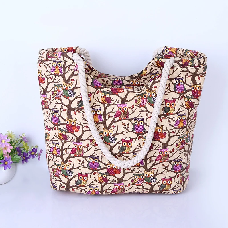 Baumwoll-Strandtasche Skanto