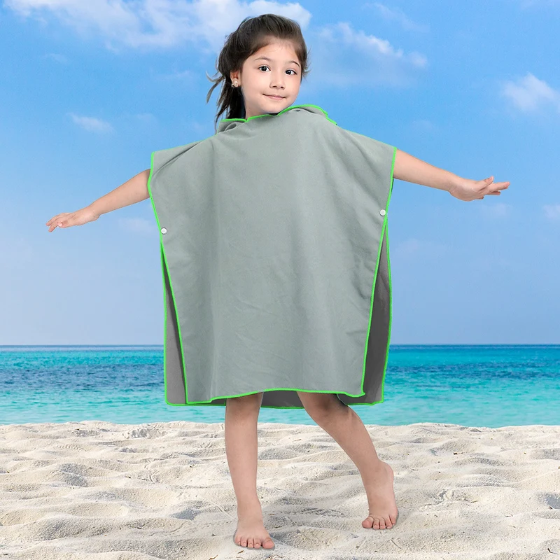 Mädchen Schwimm-Poncho Skanto