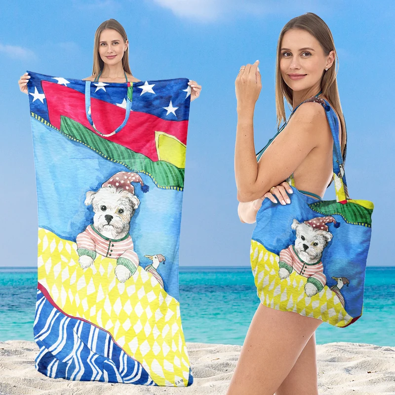 Tasche mit integriertem Handtuch Skanto