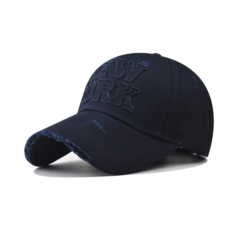 Damen bestickte Baseball Cap im Used-Look Skanto