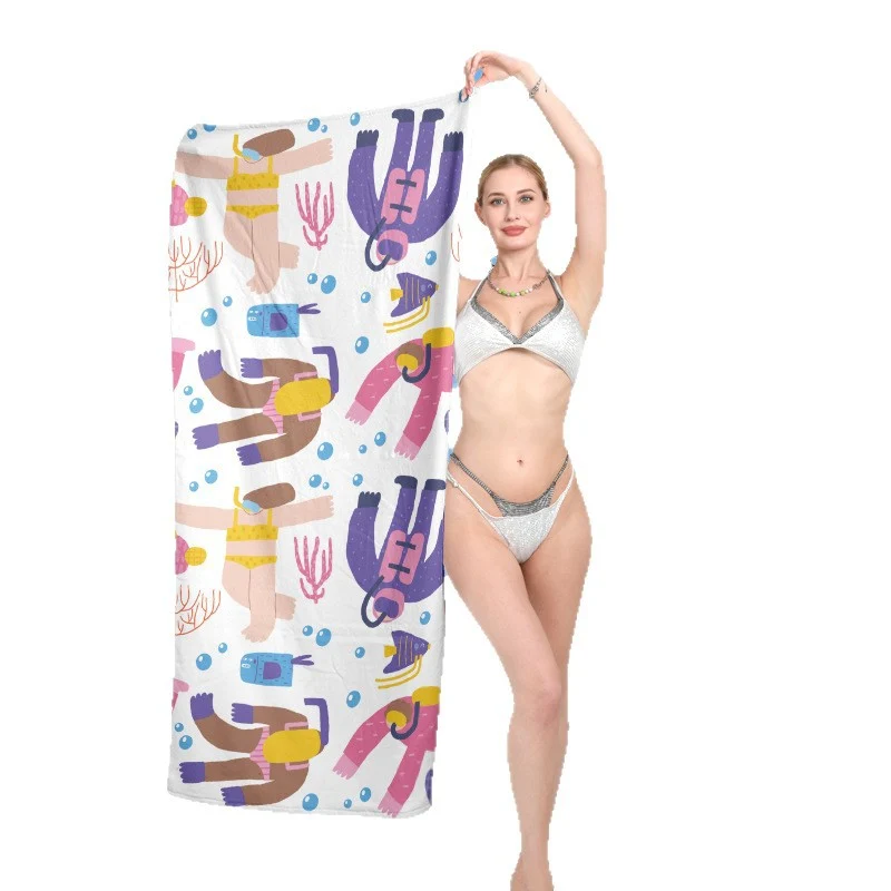 Strandtuch mit verträumtem Palmenmotiv Skanto