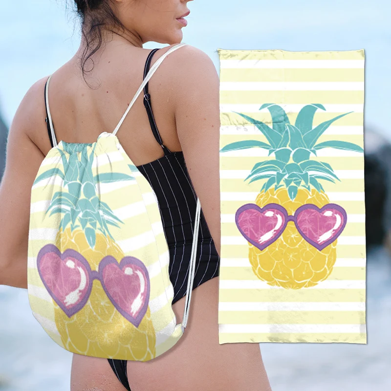 Rucksack mit elegantem Blumenmuster Skanto
