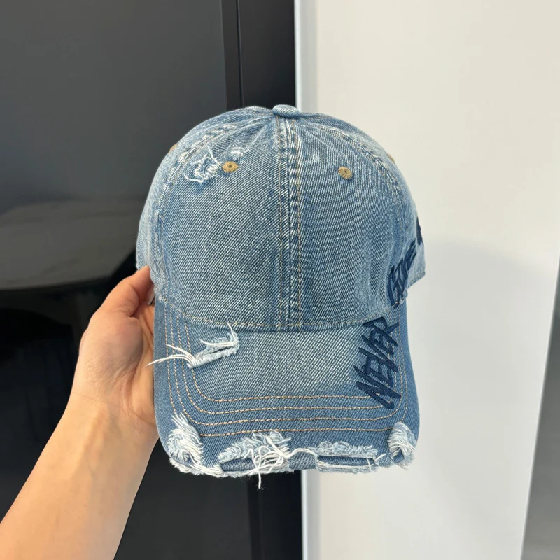 Damen Denim Baseballkappe im Used-Look Skanto 1784084111