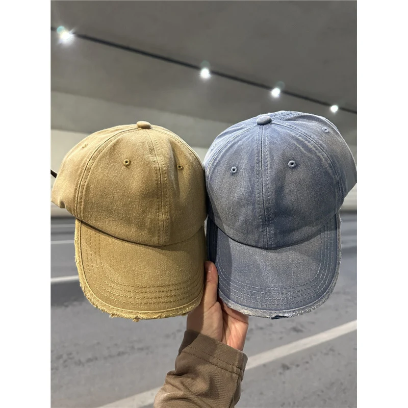 Damen Denim Baseballkappe im Used-Look Skanto 1784084028
