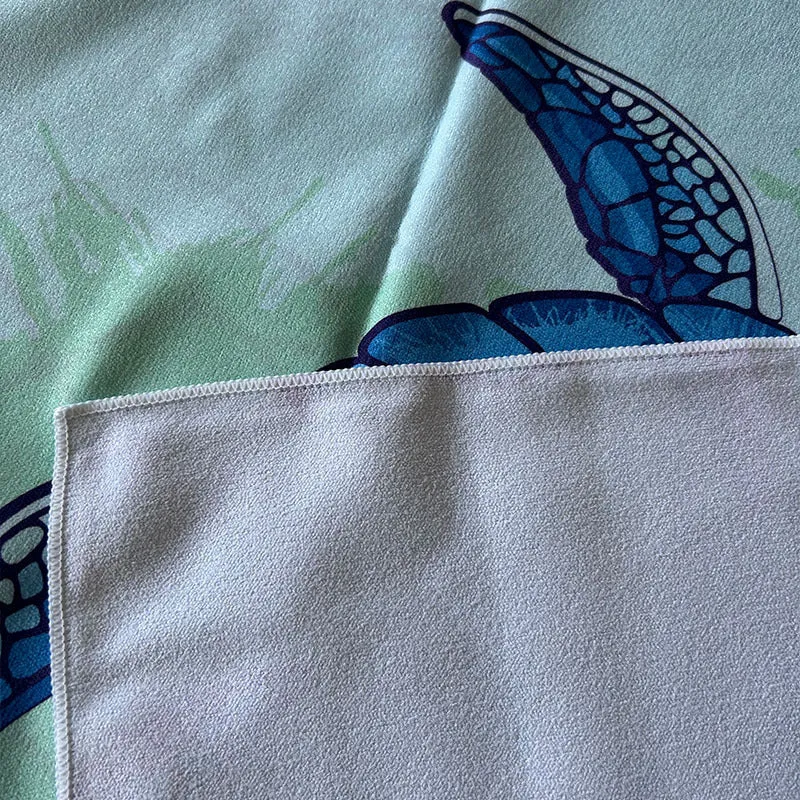 Strandtuch mit maritimem Sternmotiv Skanto