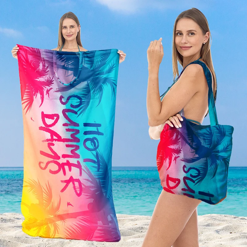 Multifunktionales Strandtuch mit Tragetasche Skanto