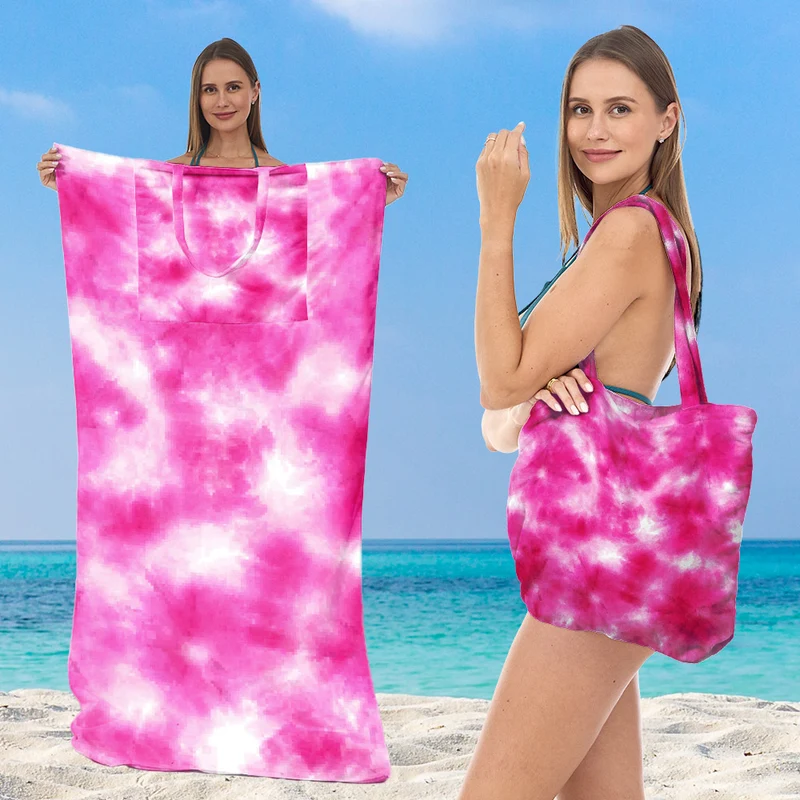 Multifunktionales Strandtuch mit Tragetasche Skanto