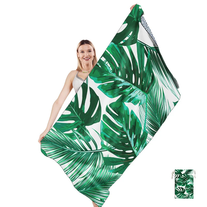 Multifunktionales Strandtuch im kreativen Mandala-Design Skanto