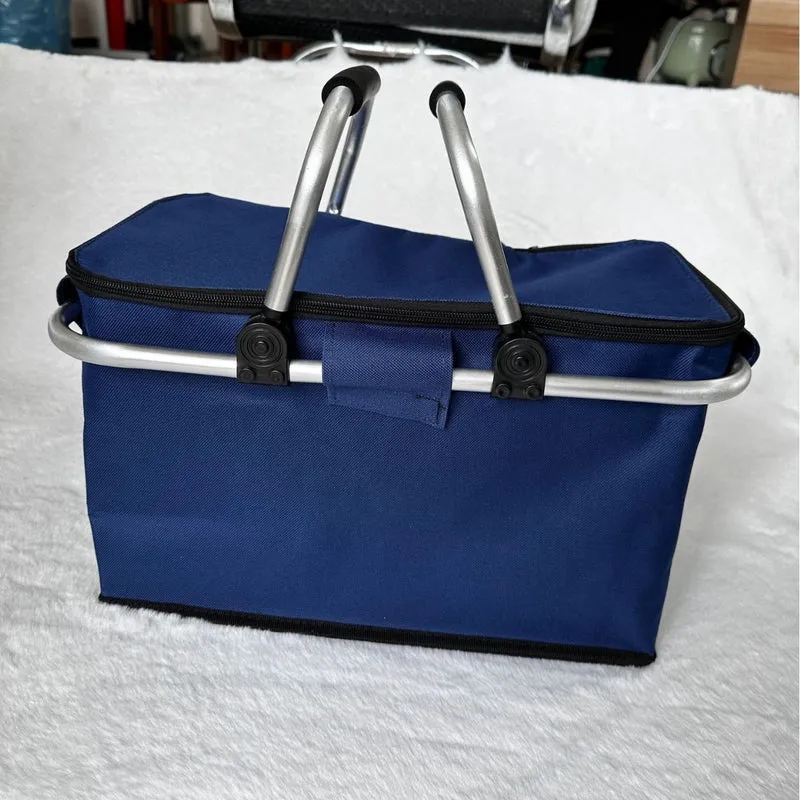 Kühltasche mit robustem Aluminiumrahmen und isolierendem Innenfutter Skanto
