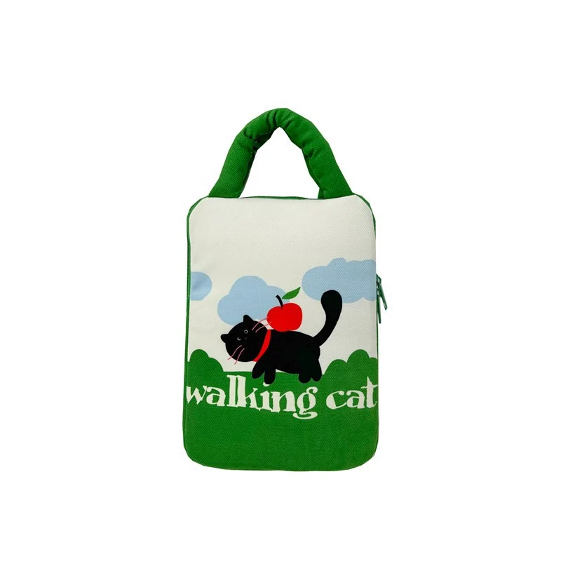 Laptoptasche mit kreativem Katzenmuster Skanto