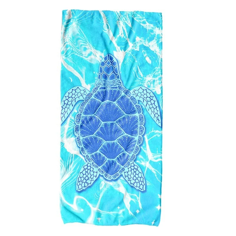 Strandtuch mit kreativem Schildkröten-Muster Skanto