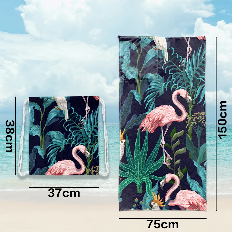 Multifunktionale Strandtasche mit integriertem Handtuch Skanto