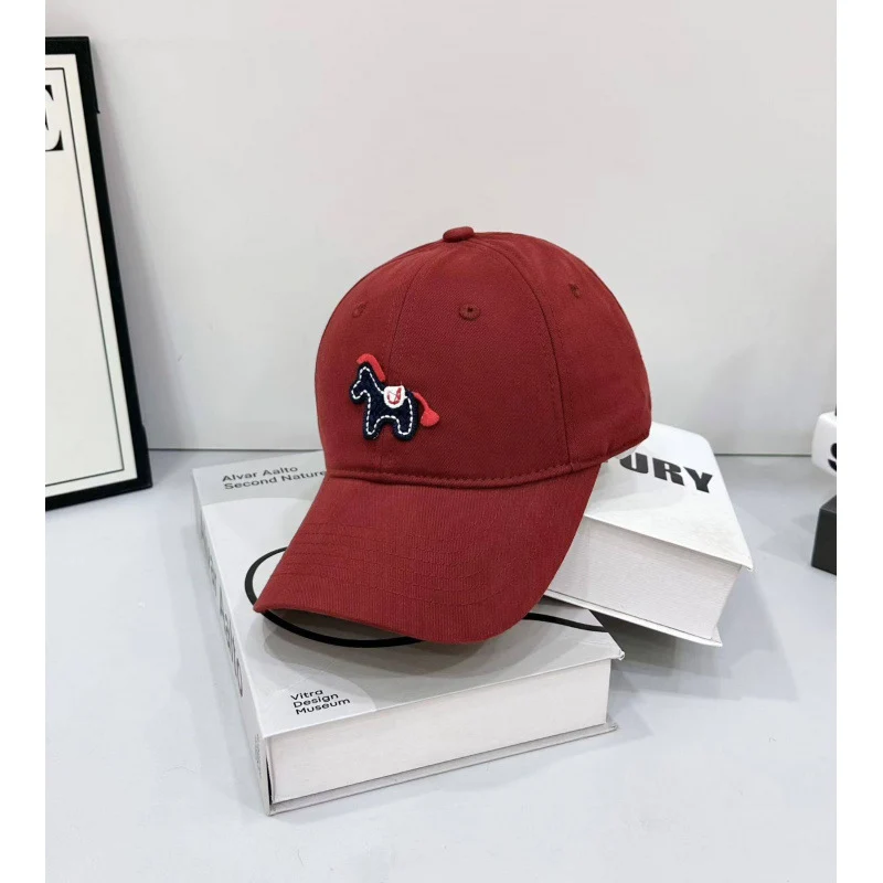 Damen Verspielte Bestickte Pony Baseball Cap Skanto
